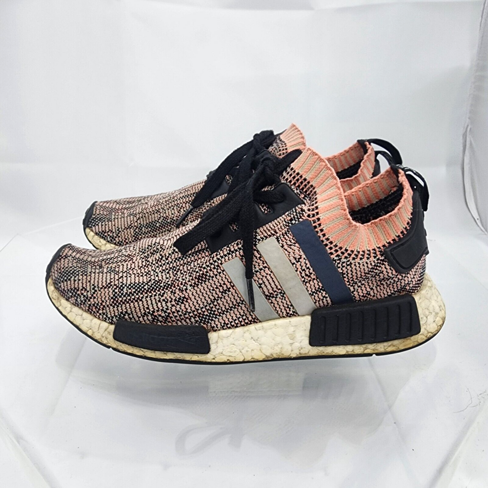 ADIDAS NMD R1 PRIMEKNIT WOMEN 8 GLITCH PINK CAMO CORE BLACK ONIX BB2361 SNEAKERS